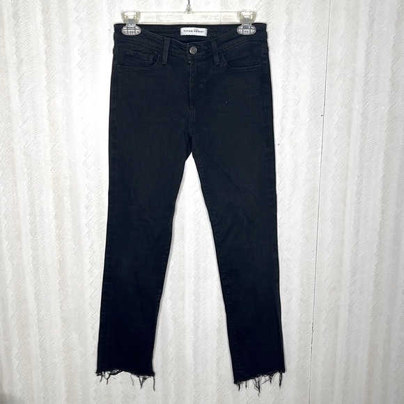 FLYING MONKEY Distressed Jean Pants Size 25 - Picture 2 of 5
